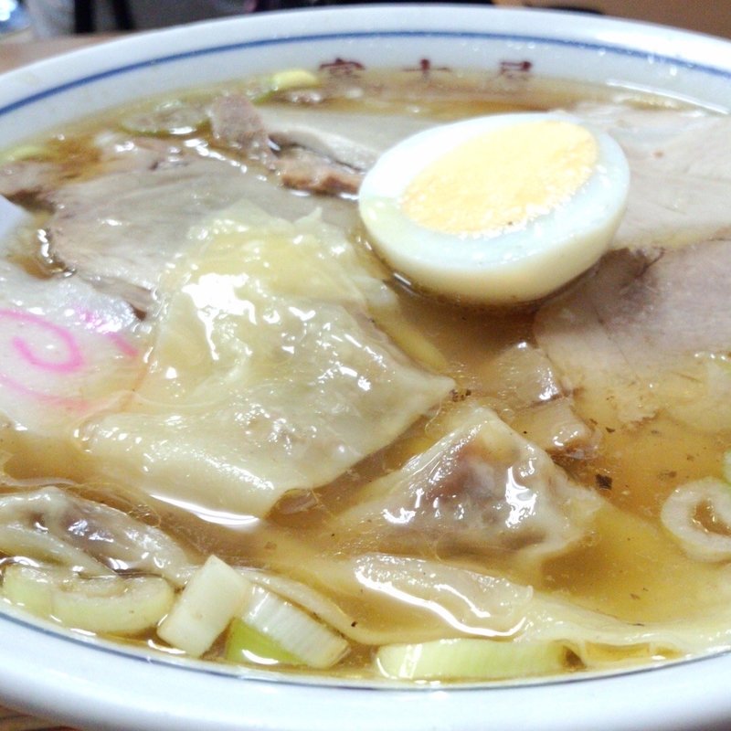 ワンタンメン(富士屋 古川本店 （ふじや）)
