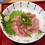ネギトロ丼（ランチ小丼）(そばえもん 川崎アゼリア店)