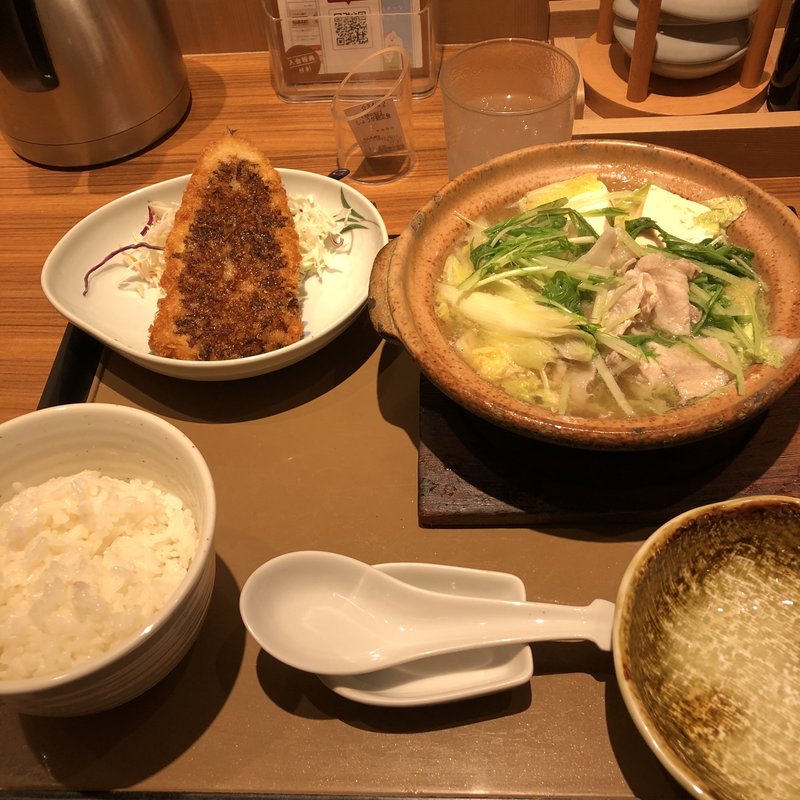 しょうが鍋(やよい軒 金町店)