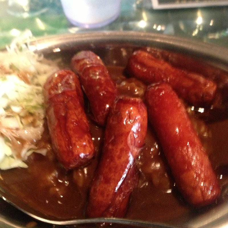 ウィンナーカレーエコノミー(ゴーゴーカレー 神保町スタジアム （Go!Go!CURRY!）)