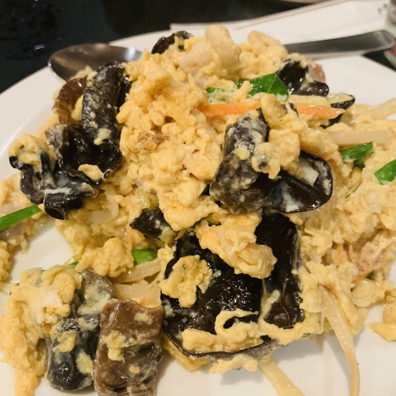 玉子ときくらげ炒め(黒門市場 )