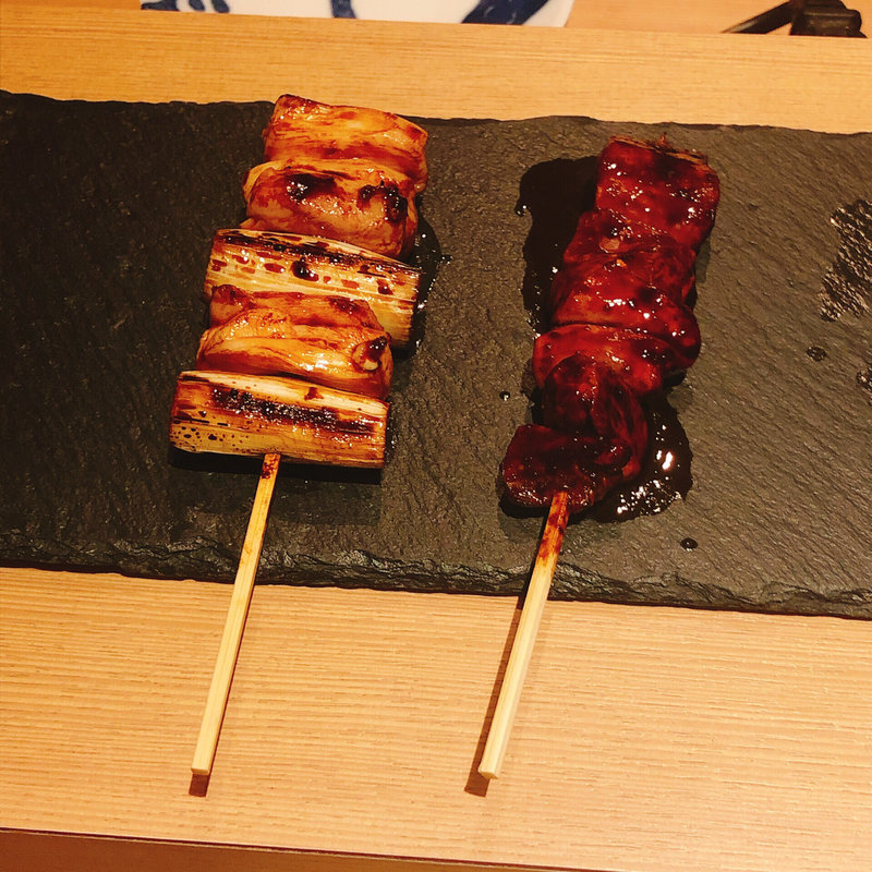 オススメ焼き鳥7本コース(日本酒と焼鳥 百 福島店)