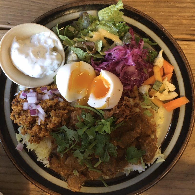 マトンカレー&キーマ(キュマン)