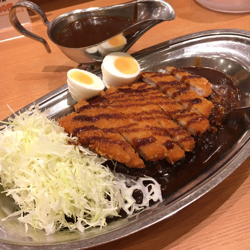 ロースカツカレー 中盛(ゴーゴーカレー 港北TOKYUスタジアム)