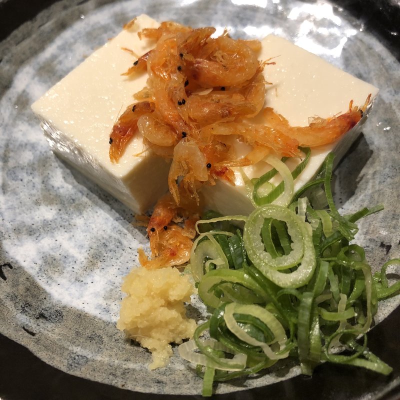 寄せ豆腐(魚食処 一豊 道修町店)