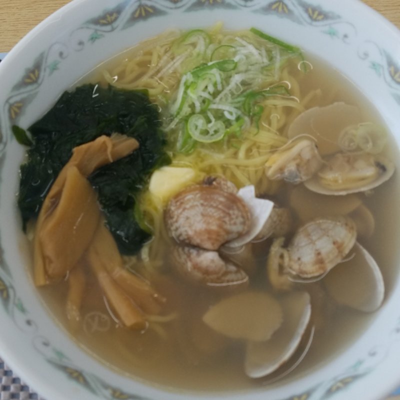 あさり潮騒ラーメン(西湘パーキングエリア（下り線） スナックコーナー )