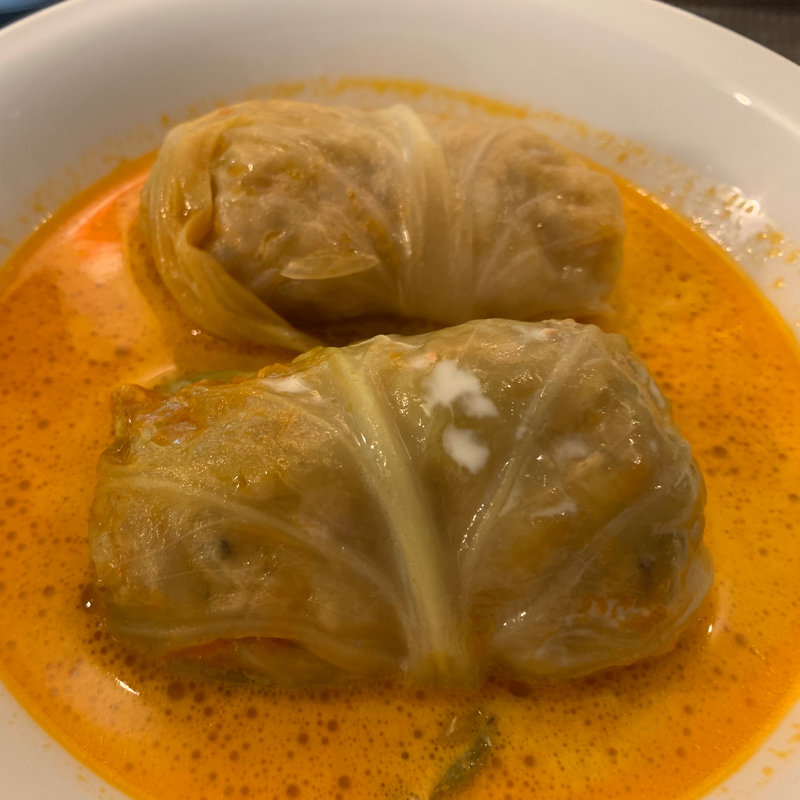 ロールキャベツのランチ(ミーフバー)