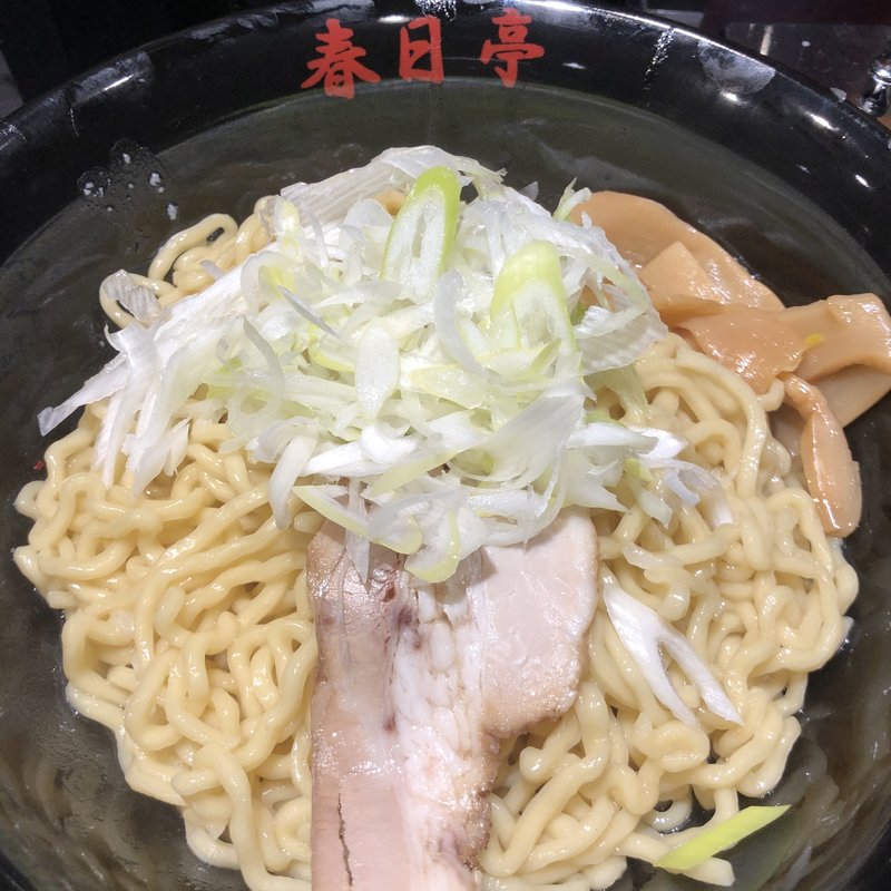 しょうゆ油そば(春日亭 秋葉原店)