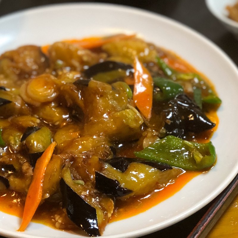 マーボーナス定食(台湾料理鮮味館 ＳＢＣ通り店 )