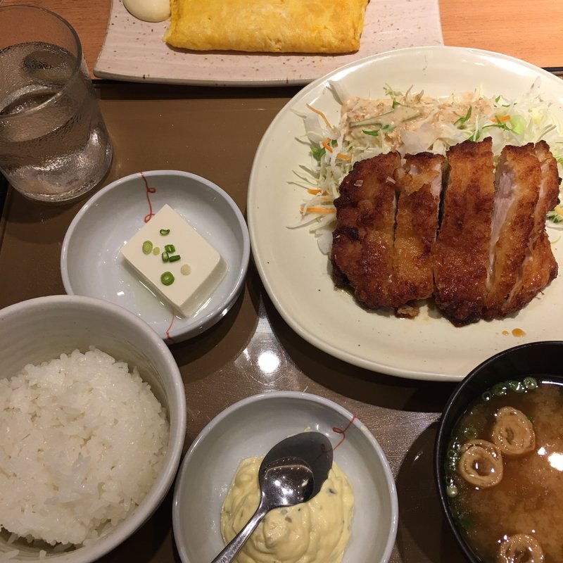 チキン南蛮定食・玉子焼き(やよい軒 鳥栖店 )