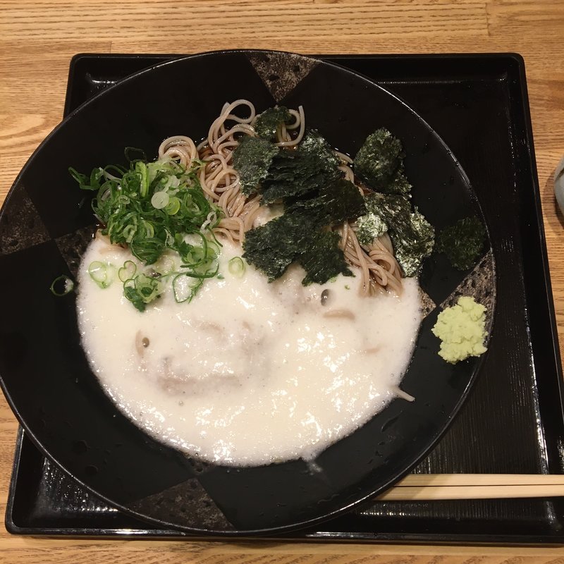 山かけ(京都生蕎麦もり平)