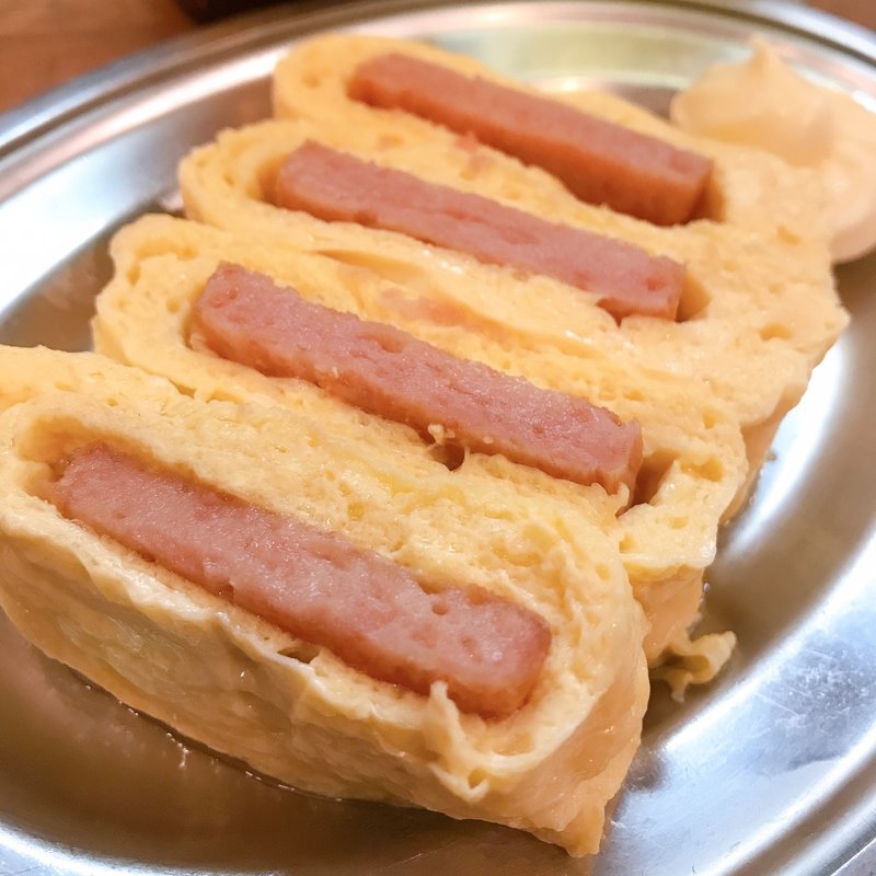 スパム玉子(立ち呑みさしみ屋 駅前 三宮東店 （タチノミサシミヤ エキマエ）)