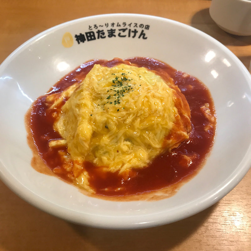 トマトオムライス(神田たまごけん 秋葉原店 )