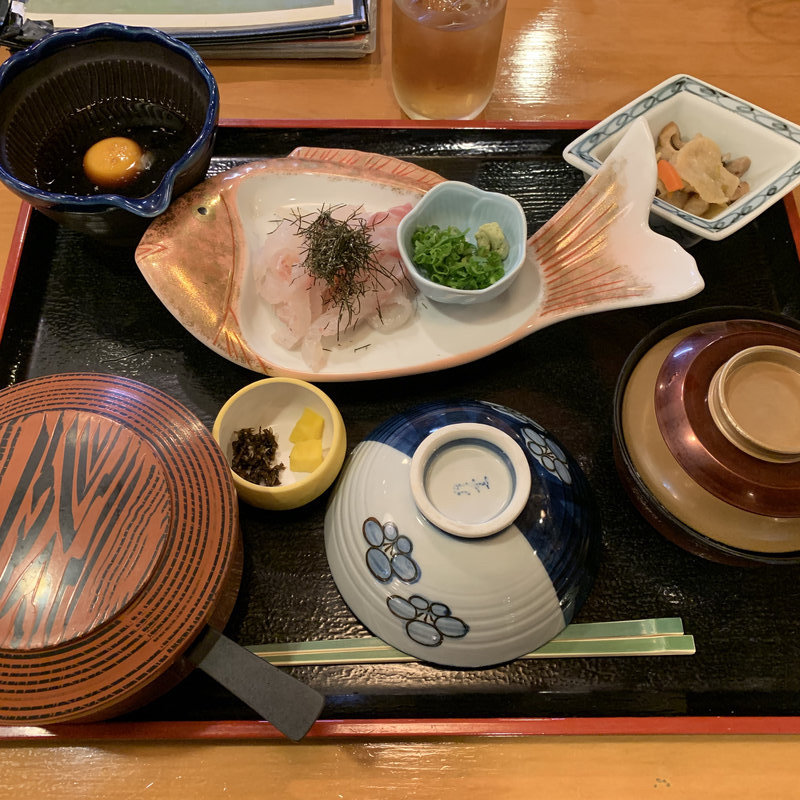 宇和島鯛めし定食(ありあけ （有明）)