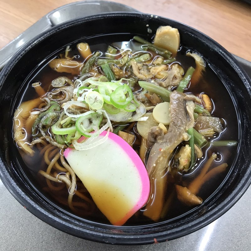 山菜辛味噌そば(東部湯の丸サービスエリア（上り）スナックコーナー )