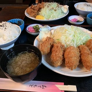 カキフライ定食(まるたか )
