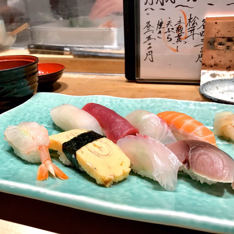 ランチ(本等鮨 海馬 梅田店)