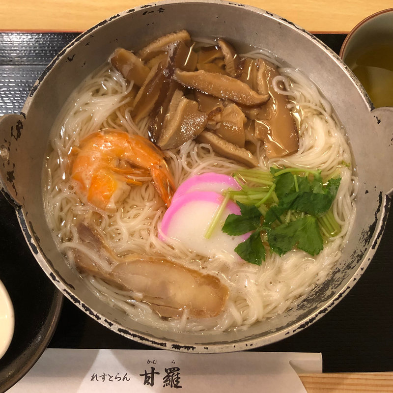 にゅうめん(れすとらん甘羅 （カムラ）)