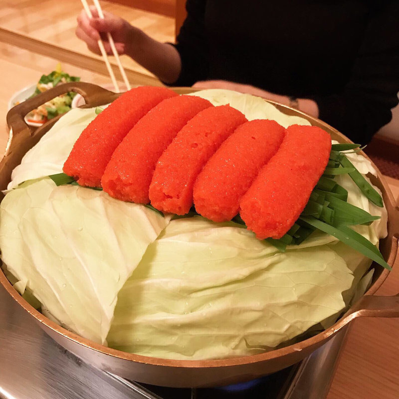 明太もつ鍋(築地 ふく竹)