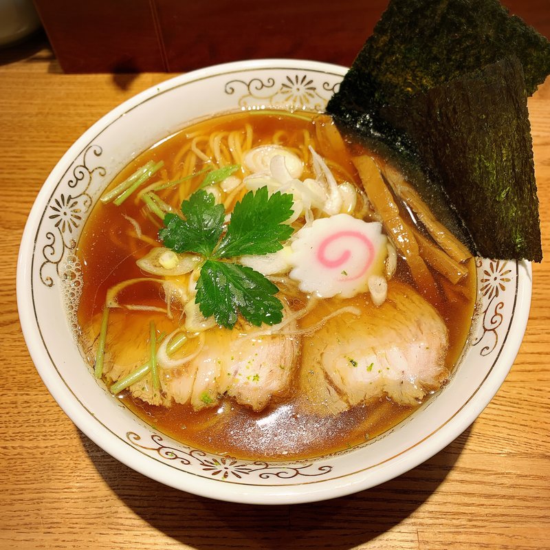 清湯そば(つけそば神田勝本)