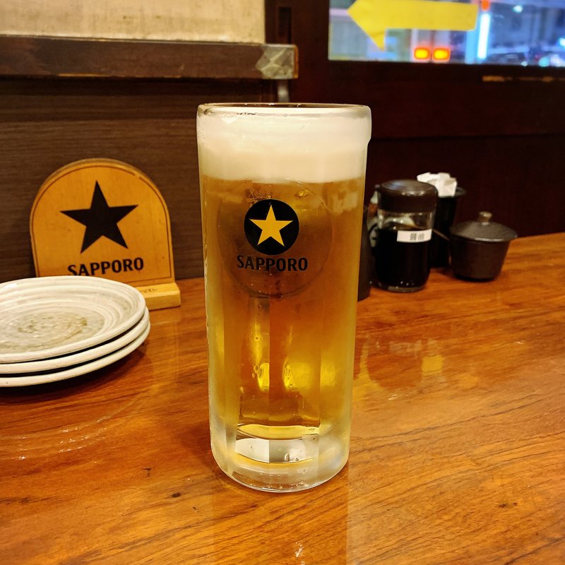 ビール(九州居酒屋いちばんや)