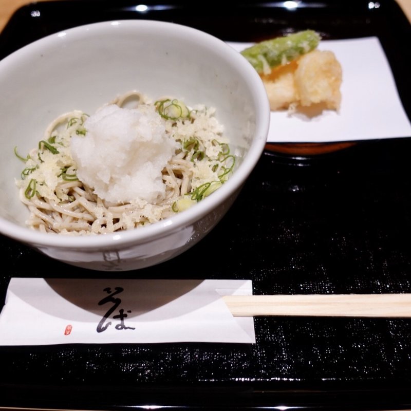 えび天おろしそば(半笑)