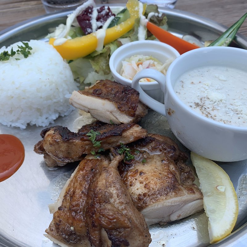 炭焼きジャークチキンプレート(マンマミーア)