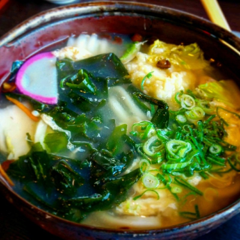 うどん雑炊(大右衛門うどん 大佐野店)