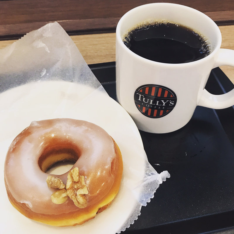 ハニーウォルナッツドーナツ(タリーズコーヒー 綾瀬駅前店)