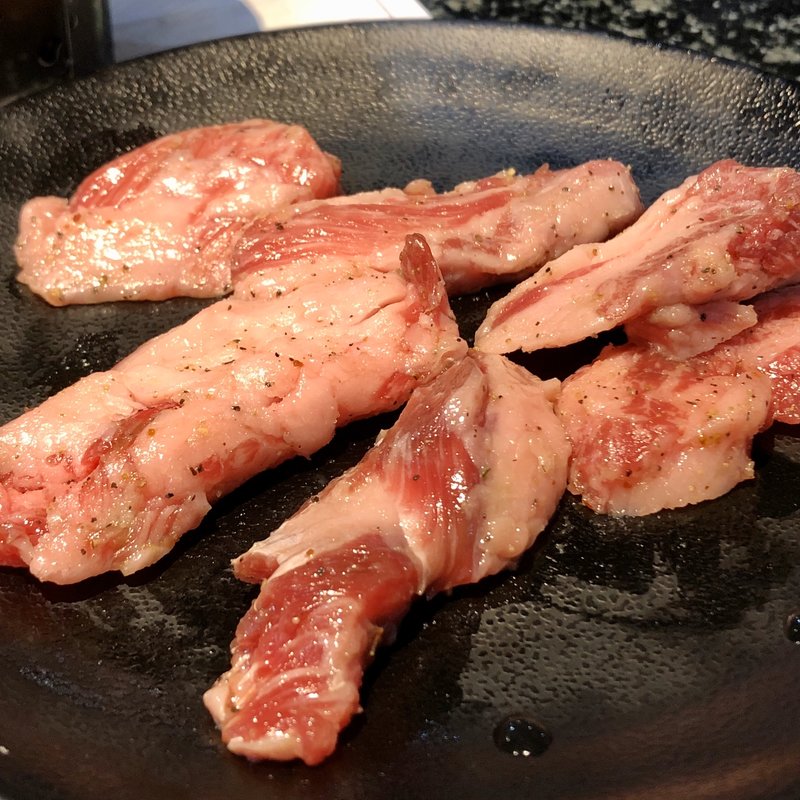 国産牛中落ちカルビ(あみやき亭 豊田寿店)