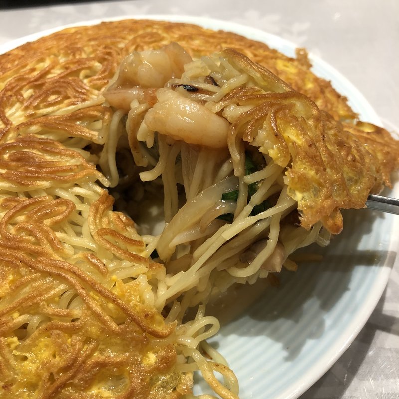 梅蘭焼きそば《特製海鮮》(梅蘭 中之島フェスティバルプラザ店)