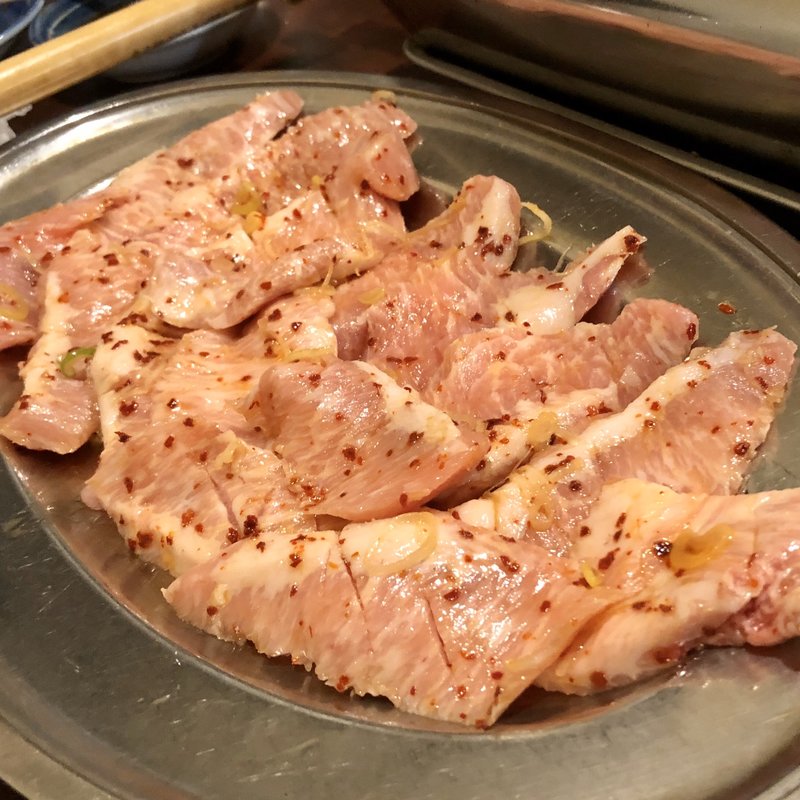 豚トロ（塩・ミソ）(梁山苑)