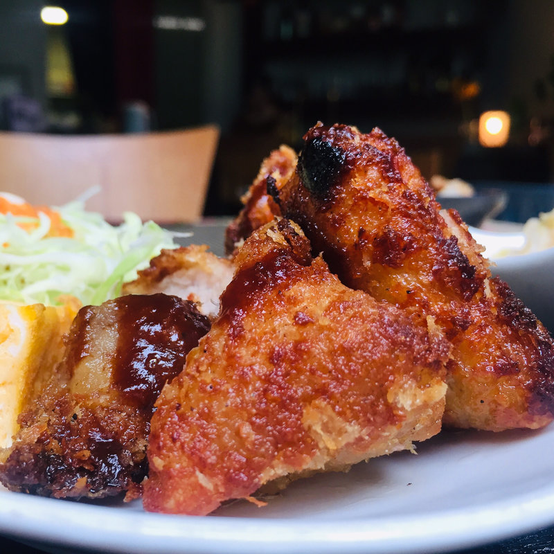 豚バラブロックのとんかつ(茫洋 )