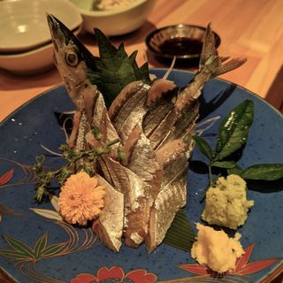 新秋刀魚刺身(満月 sakura)