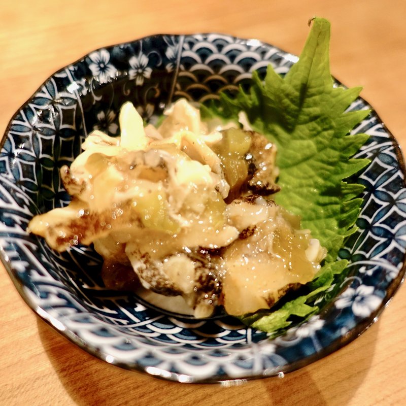 つぶ貝わさび(徳田酒店 京阪高架下店)