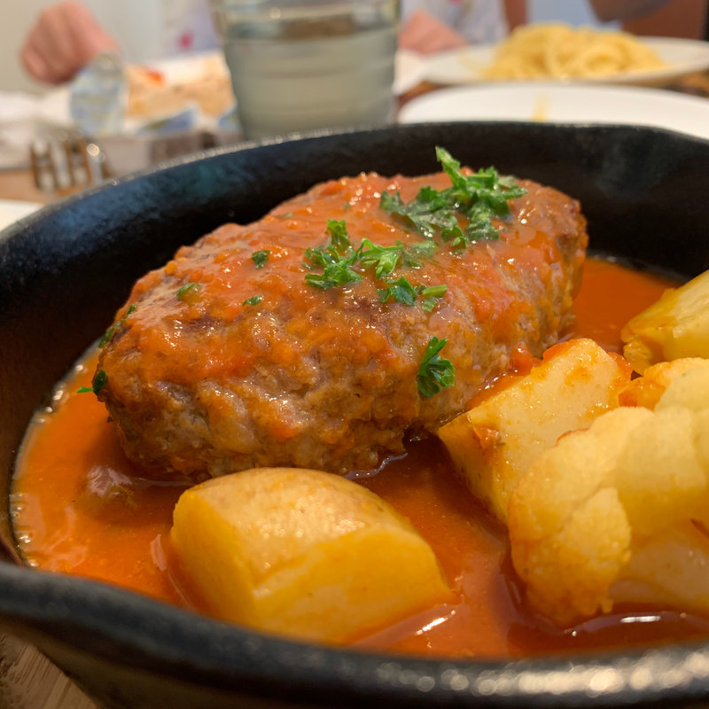 ハンバーグランチ(インコントロ)