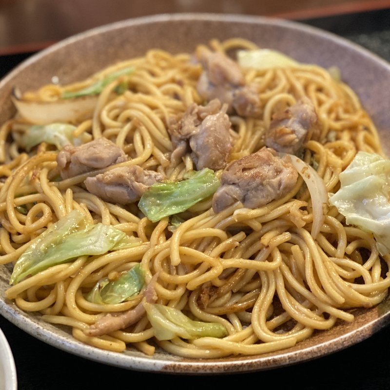 ひるぜんの焼きそば定食(悠悠 （ゆうゆう）)