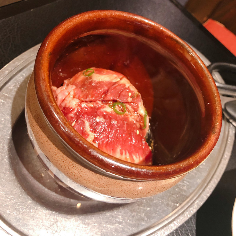 壺漬けカルビ(高麗苑 本店)