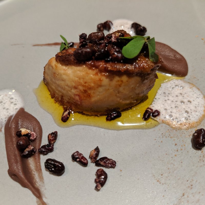 フォアグラと小豆(リストランテ エクリュ)