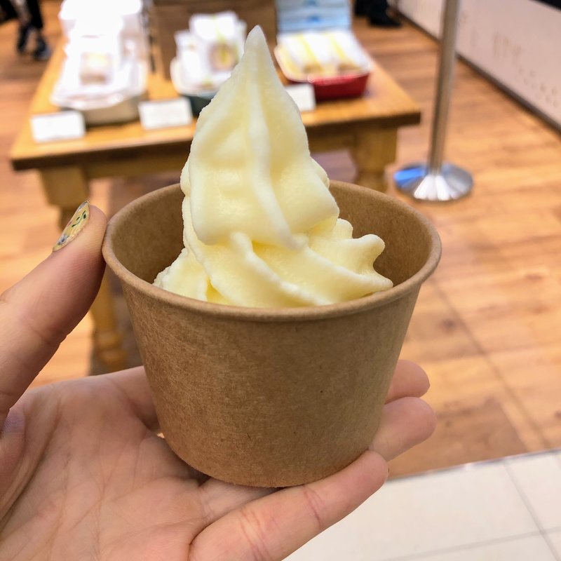 無添加ソフトクリーム(フェルム　ラ・テール美瑛)