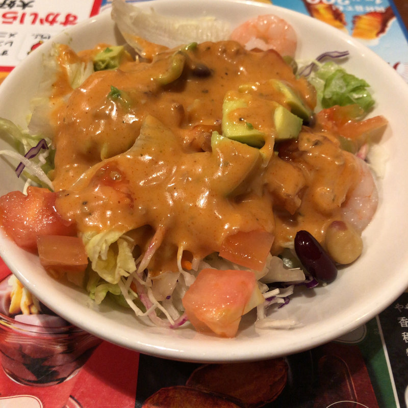 アボカドシュリンプのコブサラダ(ガスト 太田駅前店  )