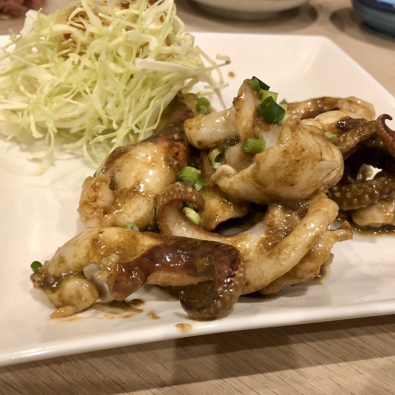 イカゲソバター炒め(海がすき)