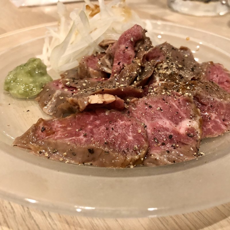 牛炙り刺し(海がすき)