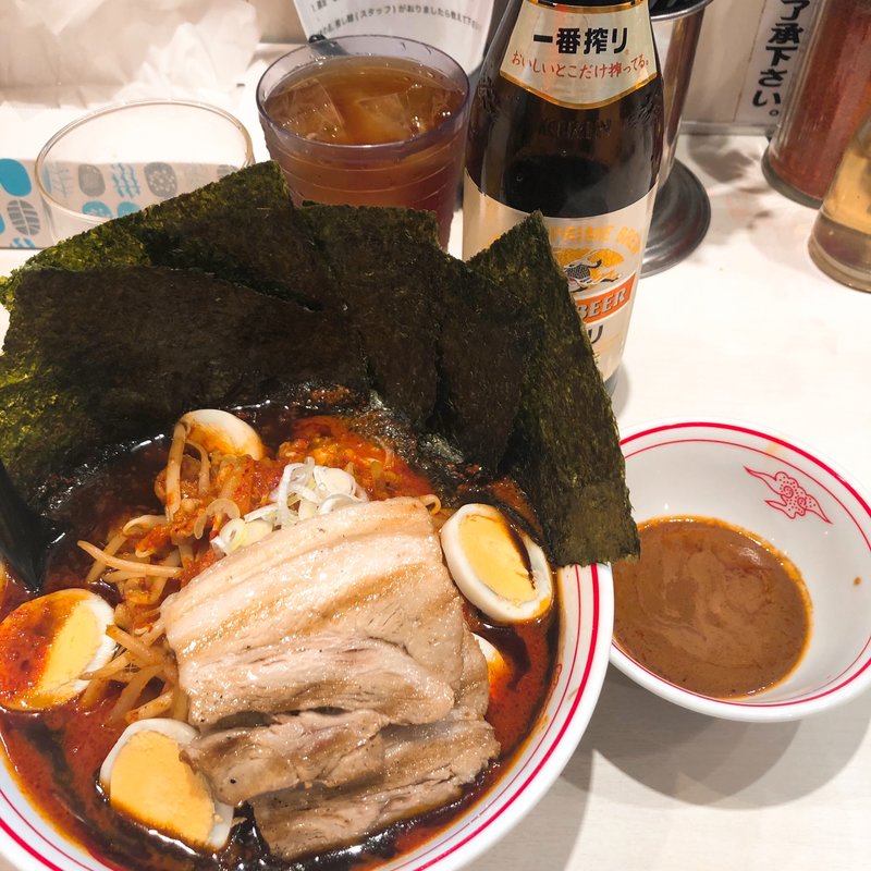 味噌卵麺(蒙古タンメン中本 高田馬場店 （もうこたんめんなかもと）)