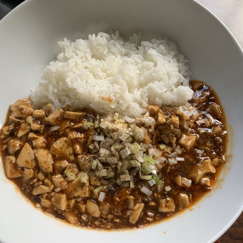 麻婆飯(さいかち家)