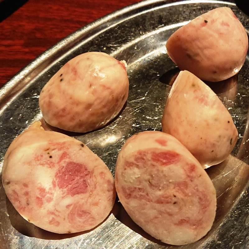 粗挽きソーセージ(甘太郎 川崎駅前リバーク店 （あまたろう）)