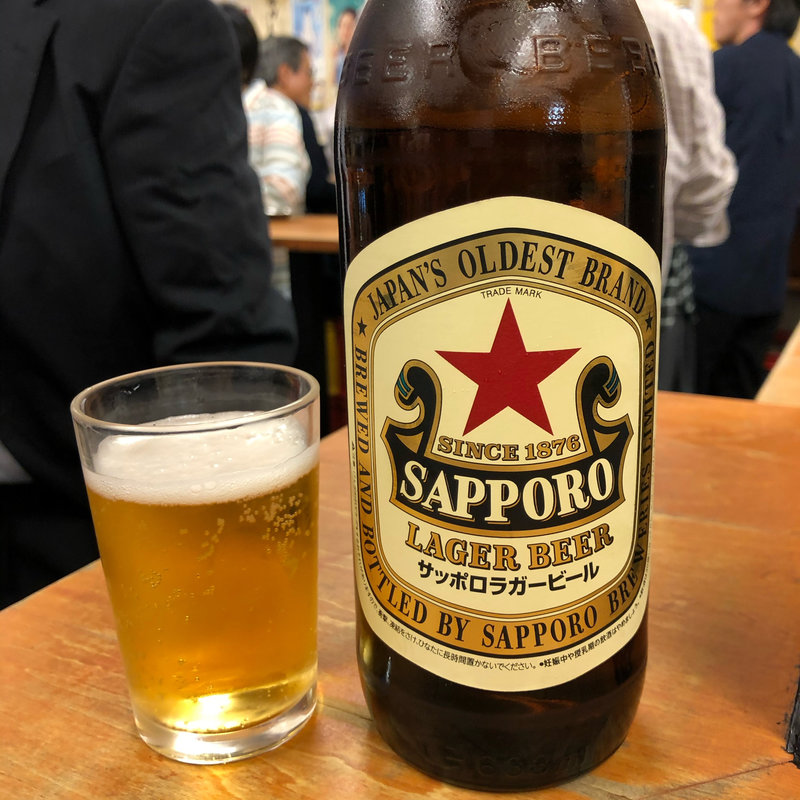 赤星ラガー大瓶(銀座屋  )