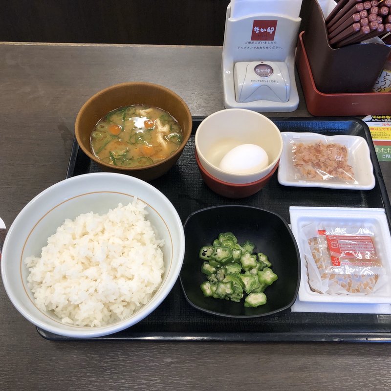 朝まぜごはん納豆定食(なか卯 祖師ヶ谷大蔵店 )