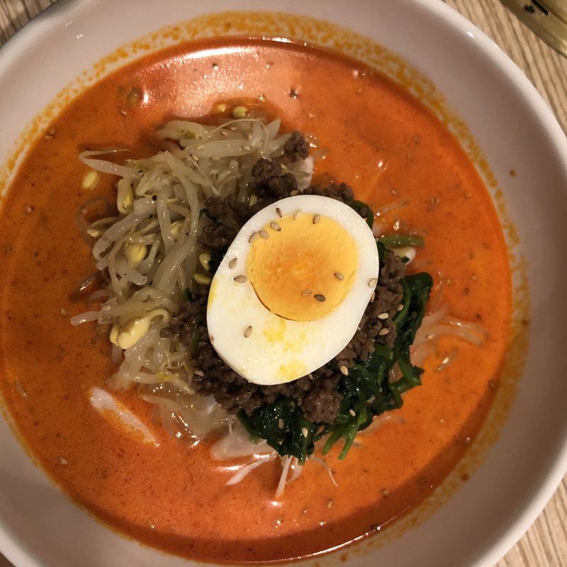 濃厚坦々冷麺(焼肉 三水苑 東口店 （サンスイエン）)