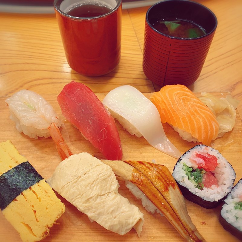 にぎり盛合せ竹(和食がんこ寿司 阪急三番街店)